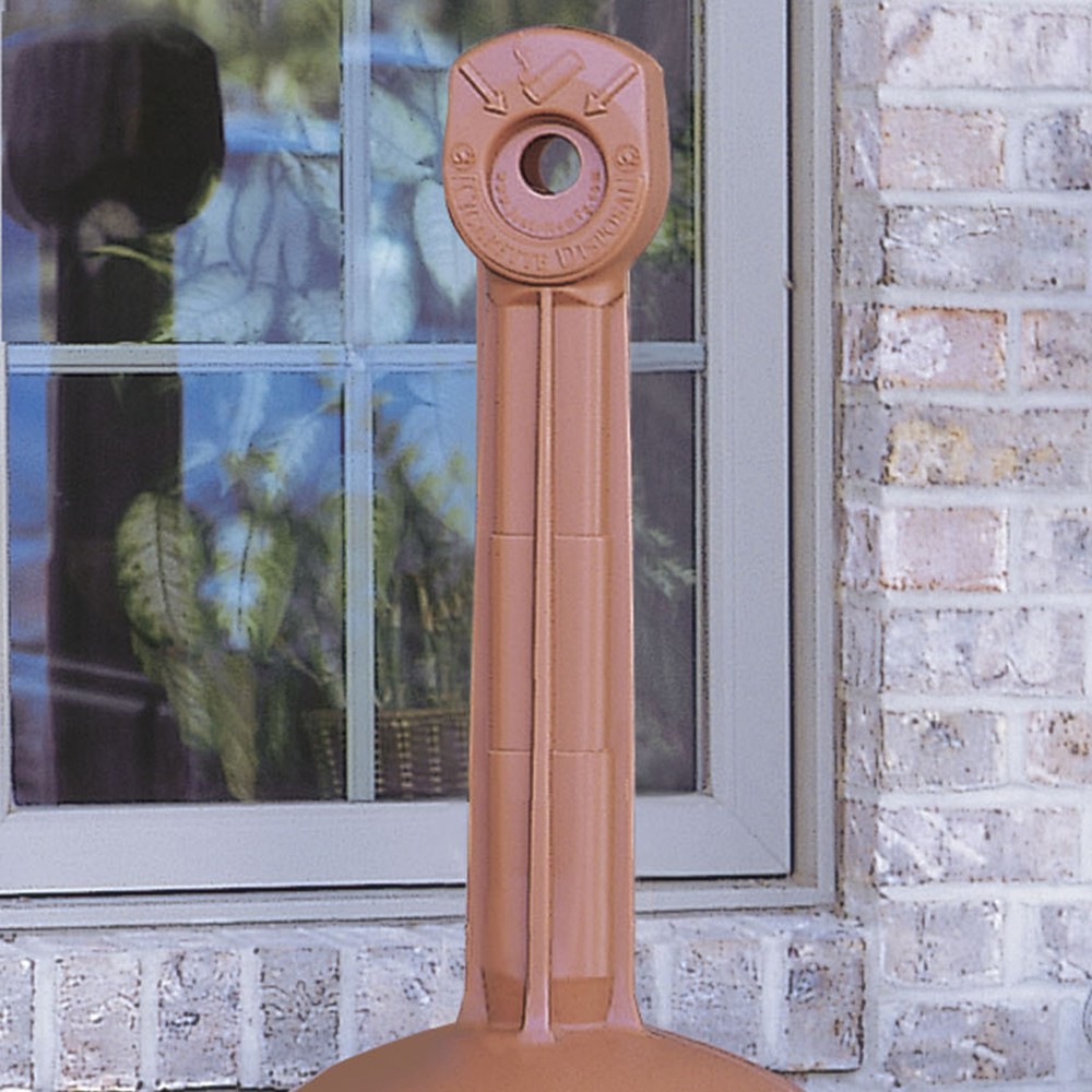 Productafbeelding nr. 3: Staande veiligheidsasbak Justrite®, vuurdovend, 15 liter, terracotta