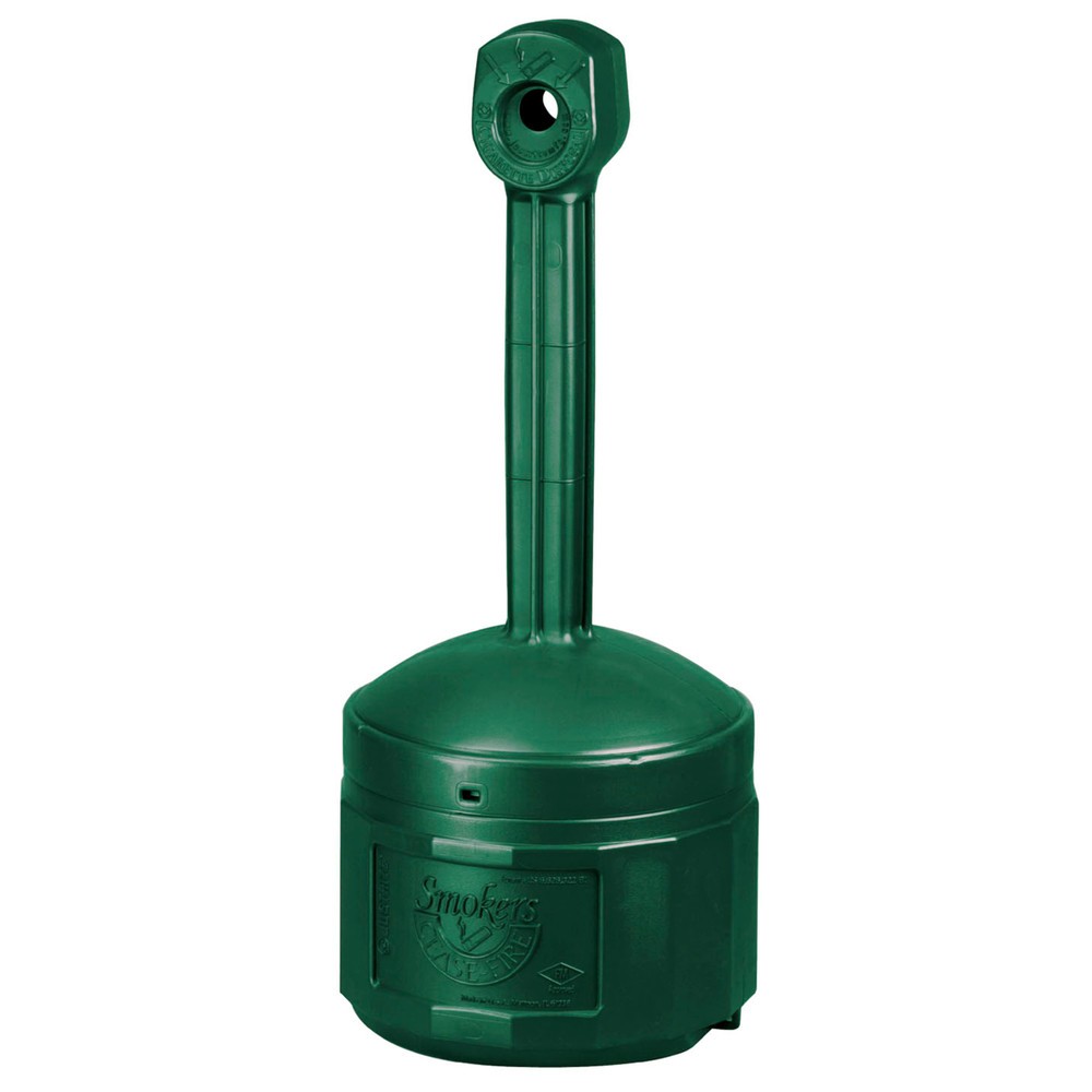 Productafbeelding nr. 1: Staande veiligheidsasbak Justrite®, vuurdovend, 15 liter, groen