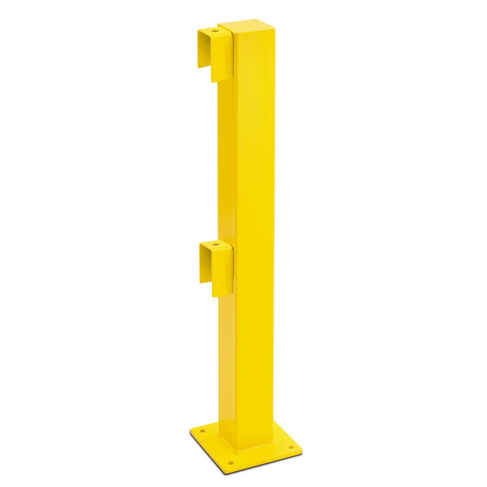 Product afbeelding: Veiligheidshek, binnen, begin-/eindpaal, hoogte 1.000 mm