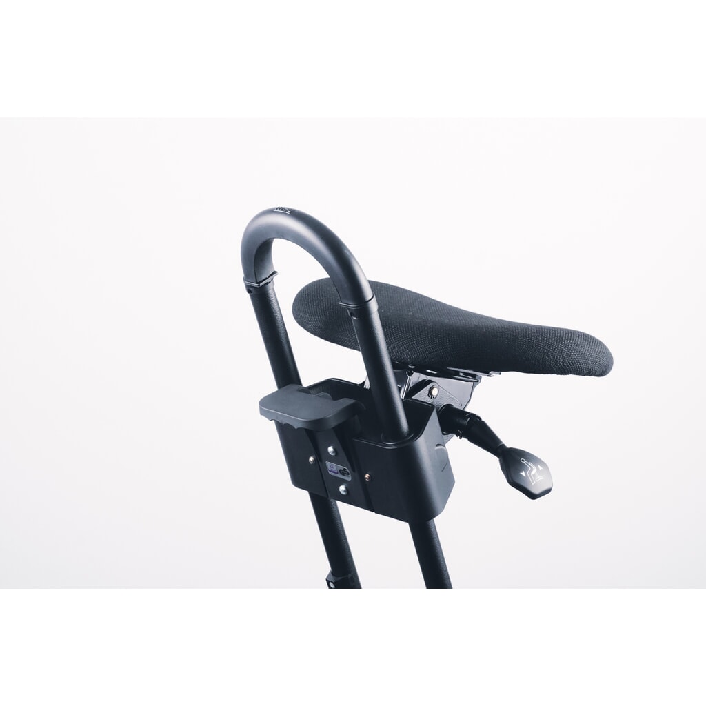 Stahulp met wielen, stofbekleding, zithoogte 610-860 mm, vloerglijders, voet Productafbeelding nr. 8: Stahulp met wielen, stofbekleding, zithoogte 610-860 mm, vloerglijders, voet