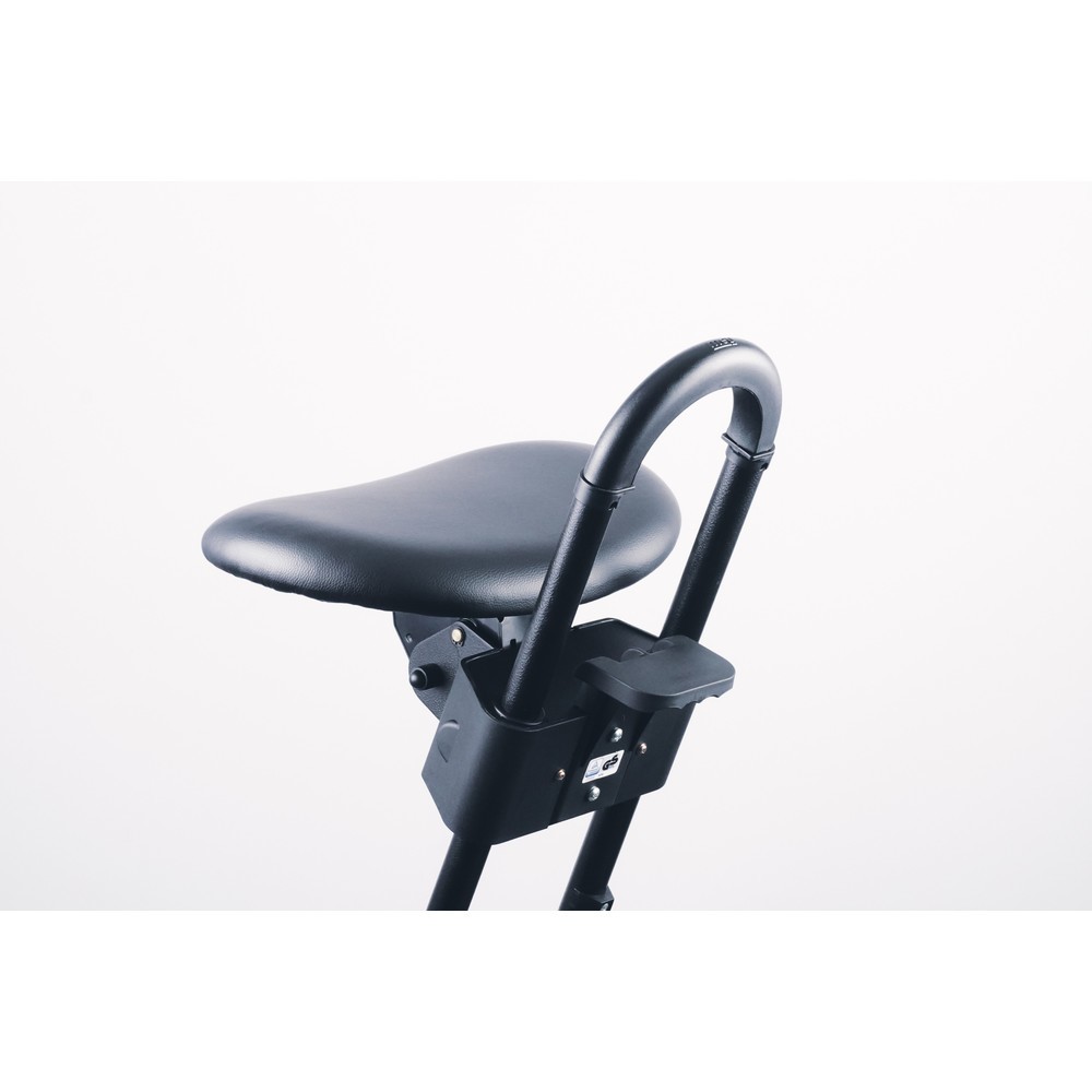 Productafbeelding nr. 7: Stahulp met wielen, kantelbare zitting van kunstleer, zithoogte 615-860 mm