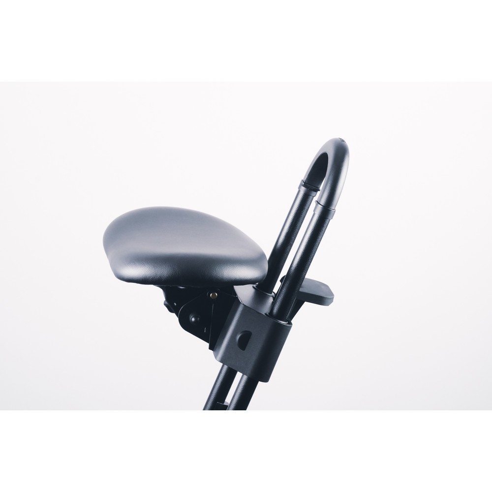 Productafbeelding nr. 8: Stahulp met wielen, kantelbare zitting van kunstleer, zithoogte 615-860 mm