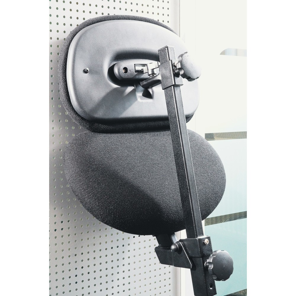 Productafbeelding nr. 3: Stahulp meychair, klapbaar, zithoogte 540-900 mm, vloerglijders, zwart