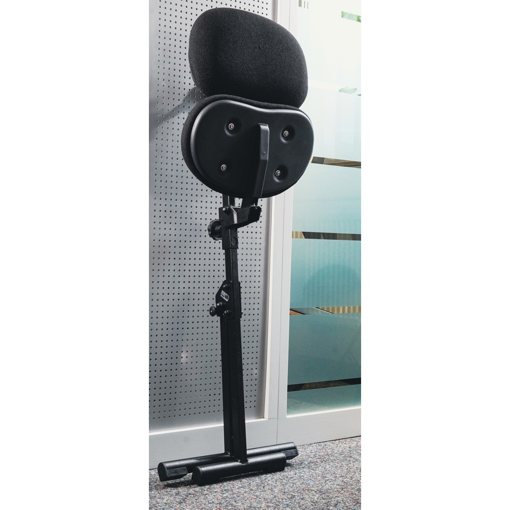 Productafbeelding nr. 4: Stahulp meychair, klapbaar, zithoogte 540-900 mm, vloerglijders, zwart