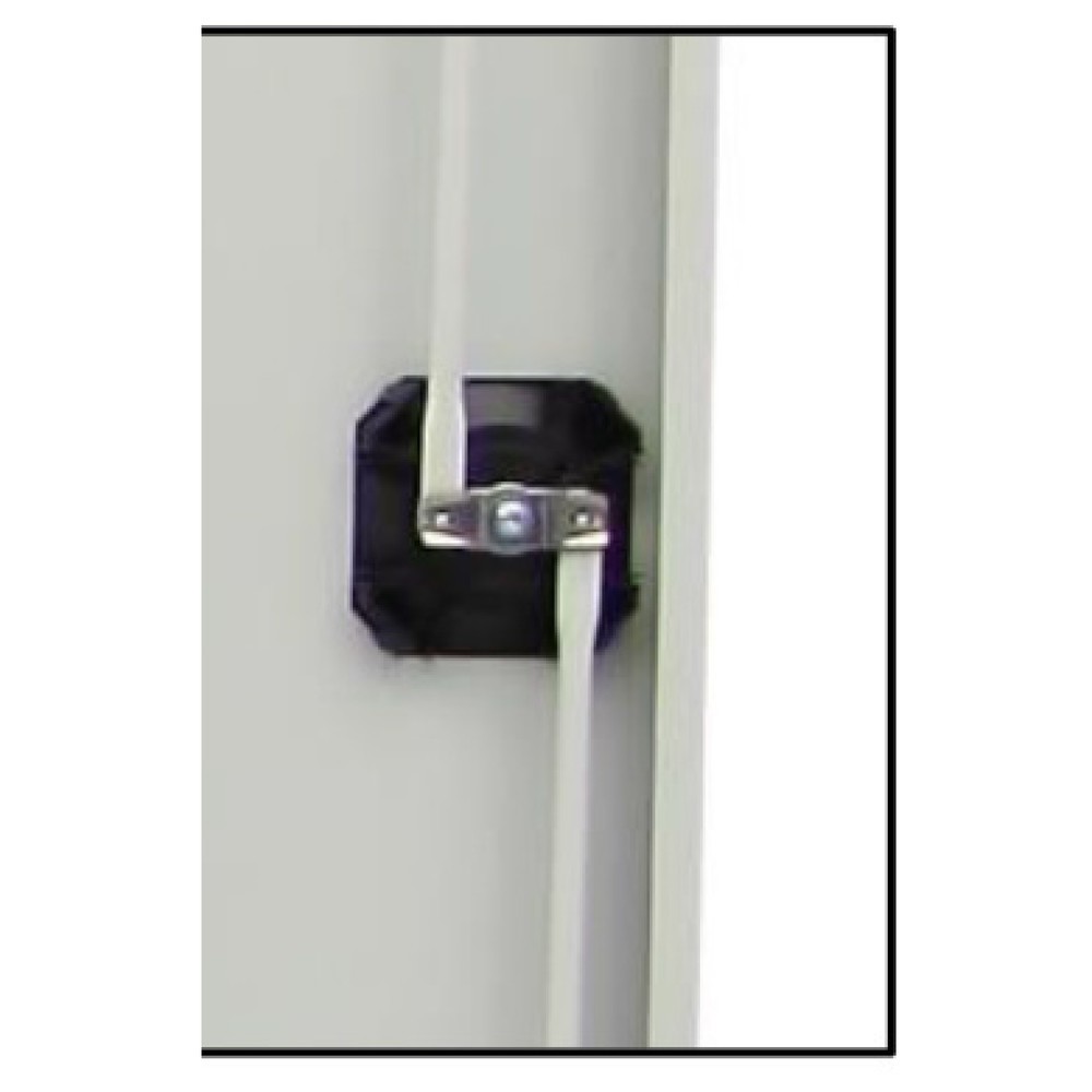 Productafbeelding nr. 3: Draaideurkast HEMMDAL HF-ST, 5 OH, hxbxd 1950 x 920 x 600 mm, verzinkte legborden, lichtgrijs