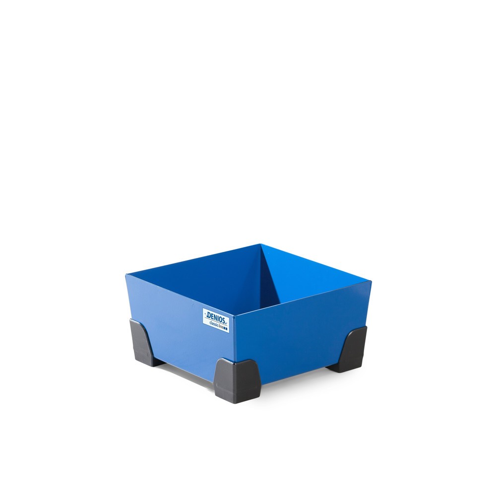 Product afbeelding: Stalen lekbak voor kleine verpakkingen, hoogte 200 mm, inhoud 20 l, zonder roosterlegbord