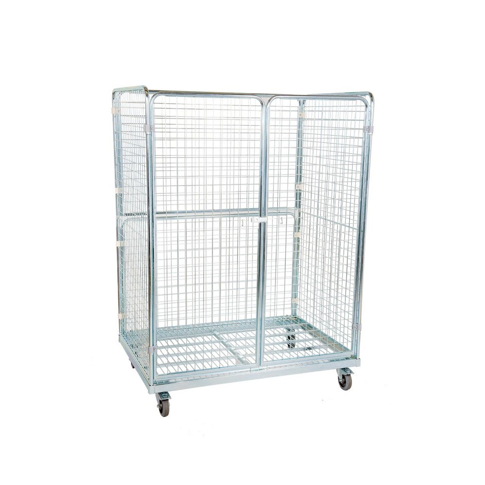Product afbeelding: Stalen rolcontainer, formaat europallet, 4 zijdig, laadoppervlak 1.150 x 750 mm