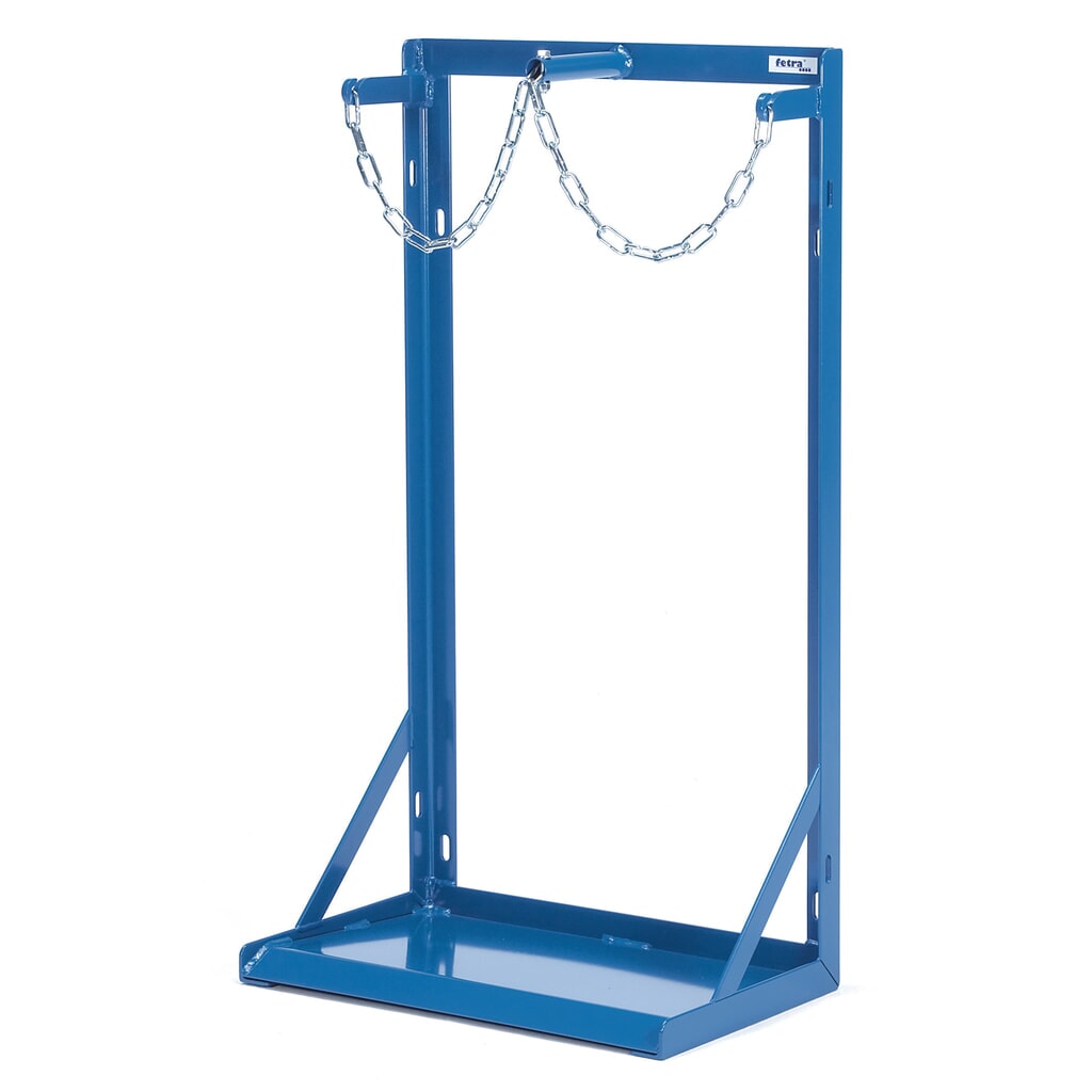 Steekwagen fetra® voor stalen flessen, 2 flessen, 40-50 liter Product afbeelding: Steekwagen fetra® voor stalen flessen, 2 flessen, 40-50 liter