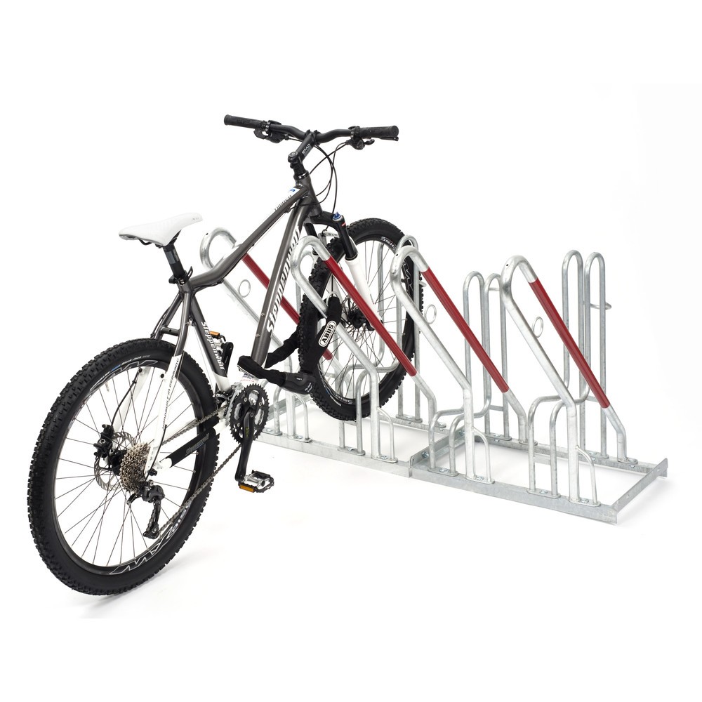 Staande fietsrekken met beugelrek, 1-zijdig