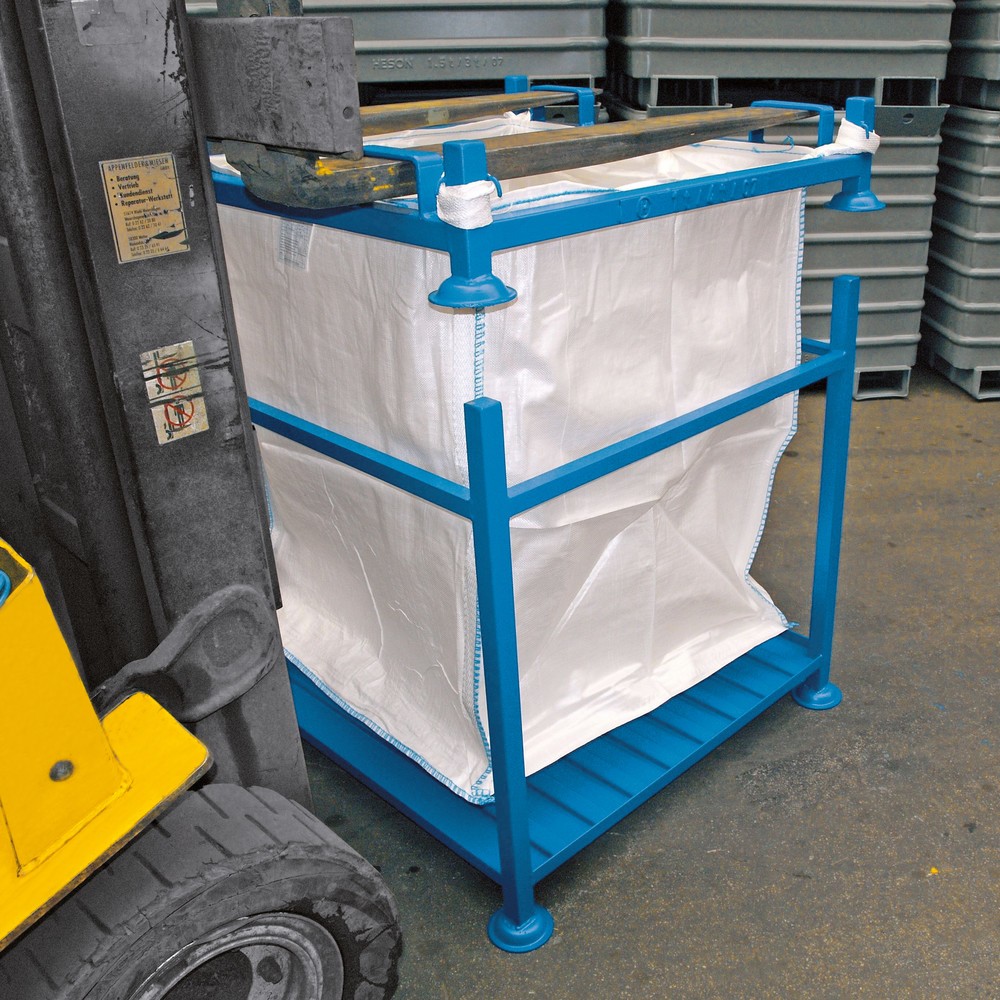 Productafbeelding nr. 3: Stapelframe voor BIG BAG transportzakken, gentiaanblauw