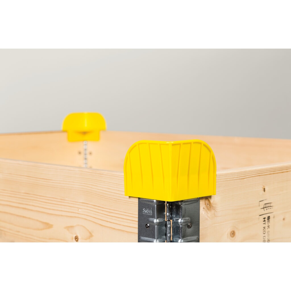 Product afbeelding: Stapelhoeken voor opzetranden, 20 Stuks/VE