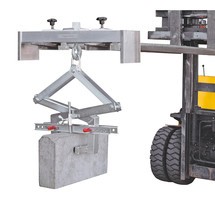 Heftrucktraverse van aluminium