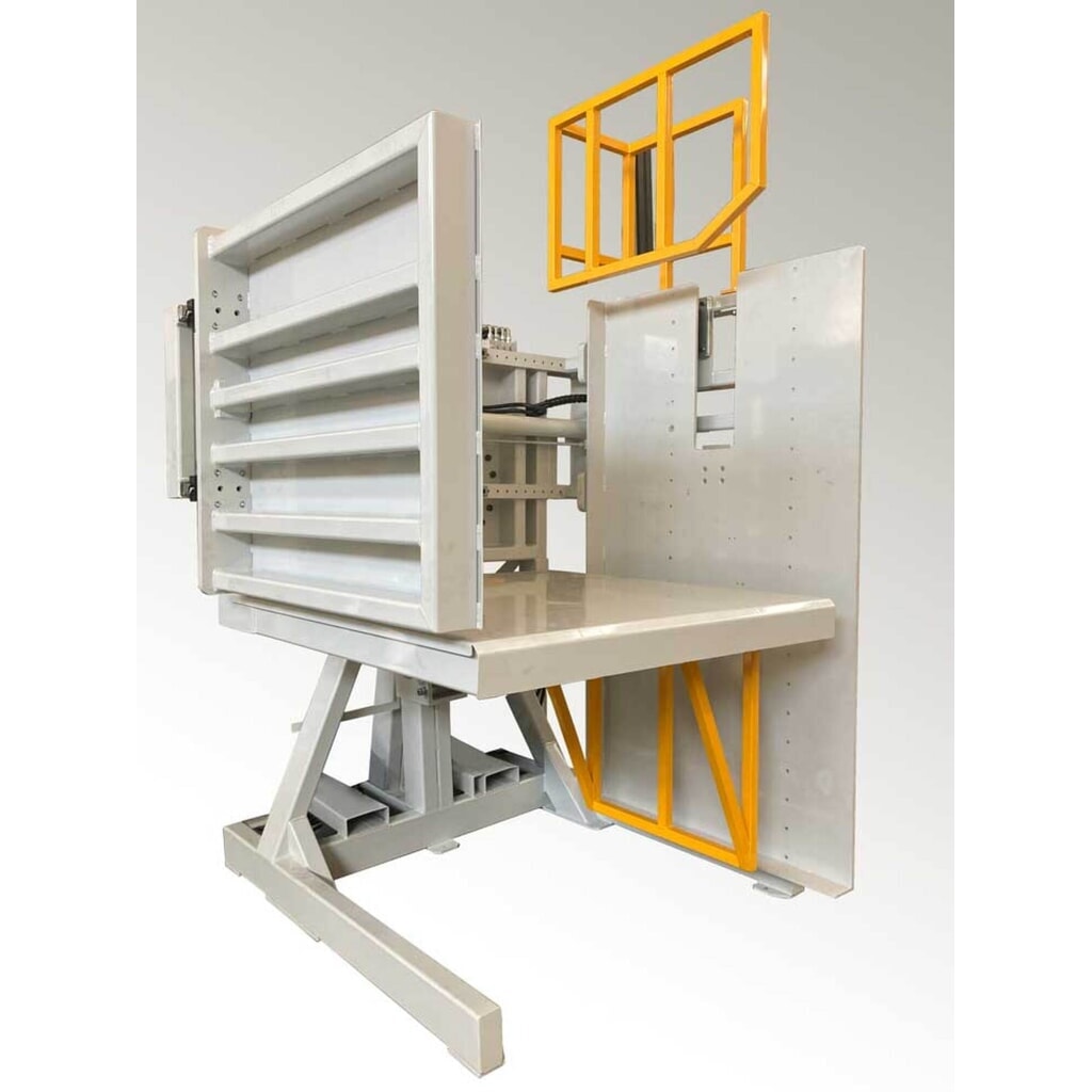 Stationaire palletwisselaar, opening 880 - 1.580 mm, draagvermogen 2.000 kg Productafbeelding nr. 1: Stationaire palletwisselaar, opening 880 - 1.580 mm, draagvermogen 2.000 kg
