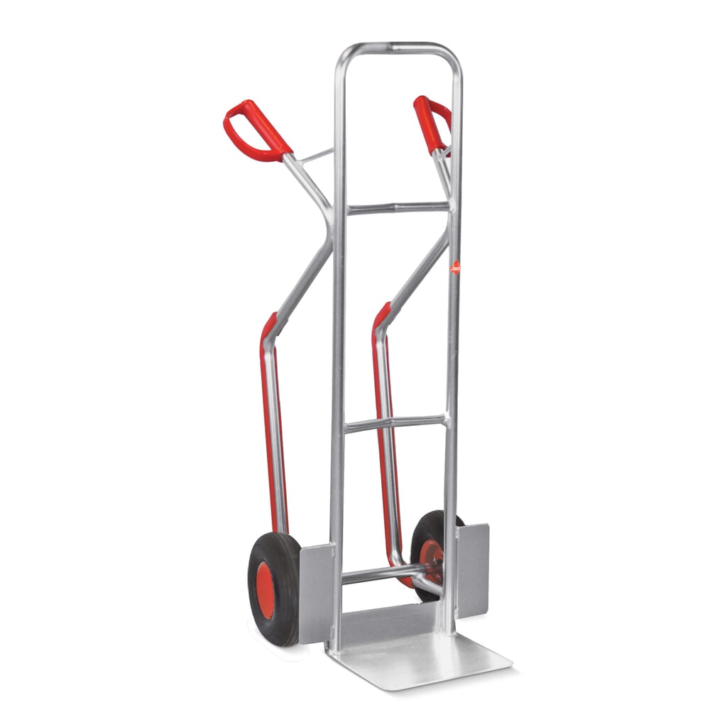 Product afbeelding: Steekwagen Ameise®, aluminium, met glijvlakken, cap. 200 kg, steek bxd 320 x 250 mm, luchtbanden