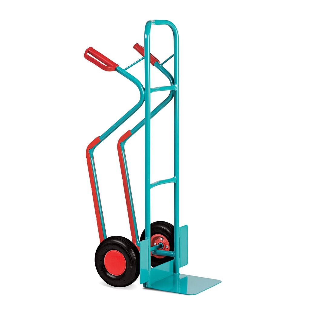 Steekwagen Ameise®, staal, met glijvlakken, cap. 250 kg, schep bxd 320 x 250 mm, luchtbanden Productafbeelding nr. 3: Steekwagen Ameise®, staal, met glijvlakken, cap. 250 kg, schep bxd 320 x 250 mm, luchtbanden
