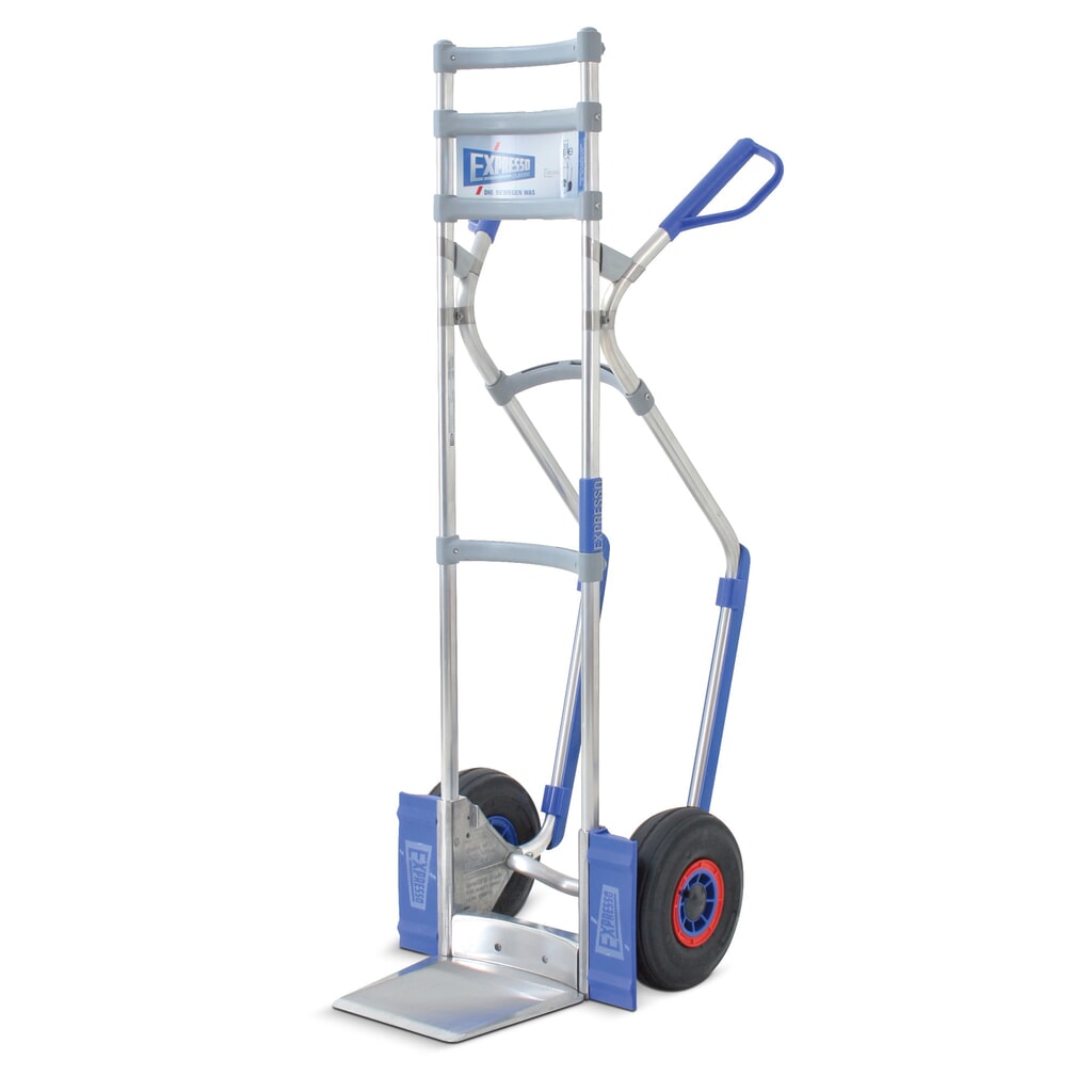 Steekwagen EXPRESSO van aluminium, capaciteit 300 kg, steek bxd 245 x 220 mm Product afbeelding: Steekwagen EXPRESSO van aluminium, capaciteit 300 kg, steek bxd 245 x 220 mm