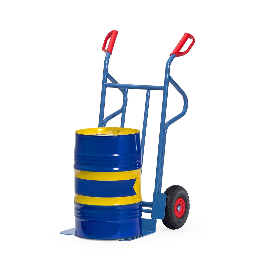 Productafbeelding nr. 4: fetra® stapelkar, hoogte 1.200 mm, draagvermogen 350 kg, schep BxD 480 x 300 mm, met opbergbeugels, PU-banden