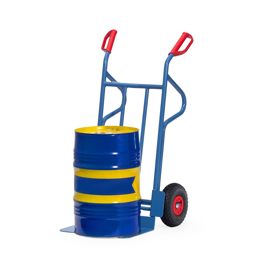 Productafbeelding nr. 2: Steekwagen fetra®, draagvermogen 350 kg, steekplaat bxd 480 x 300 mm, met opbergbeugels, luchtbanden