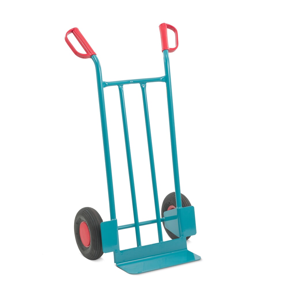 Steekwagen van stalen buis Ameise®, draagvermogen 250 kg, steekplaat b x d 400 x 150 mm, luchtbanden Productafbeelding nr. 4: Steekwagen van stalen buis Ameise®, draagvermogen 250 kg, steekplaat b x d 400 x 150 mm, luchtbanden