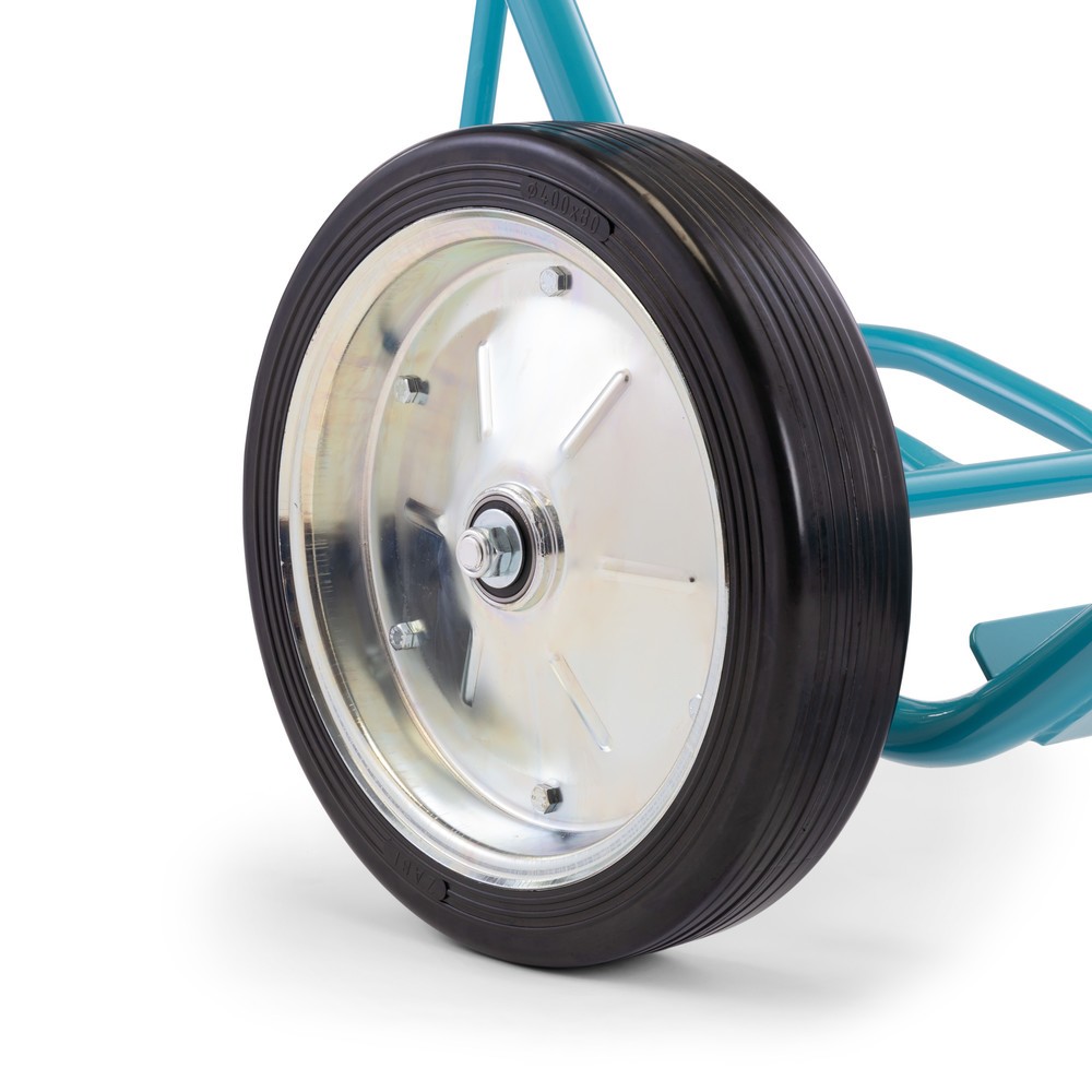 Productafbeelding nr. 4: Steekwagen voor stalen gasflessen Ameise®, voor 2 flessen van 40-50 liter, steunwiel, volrubber banden