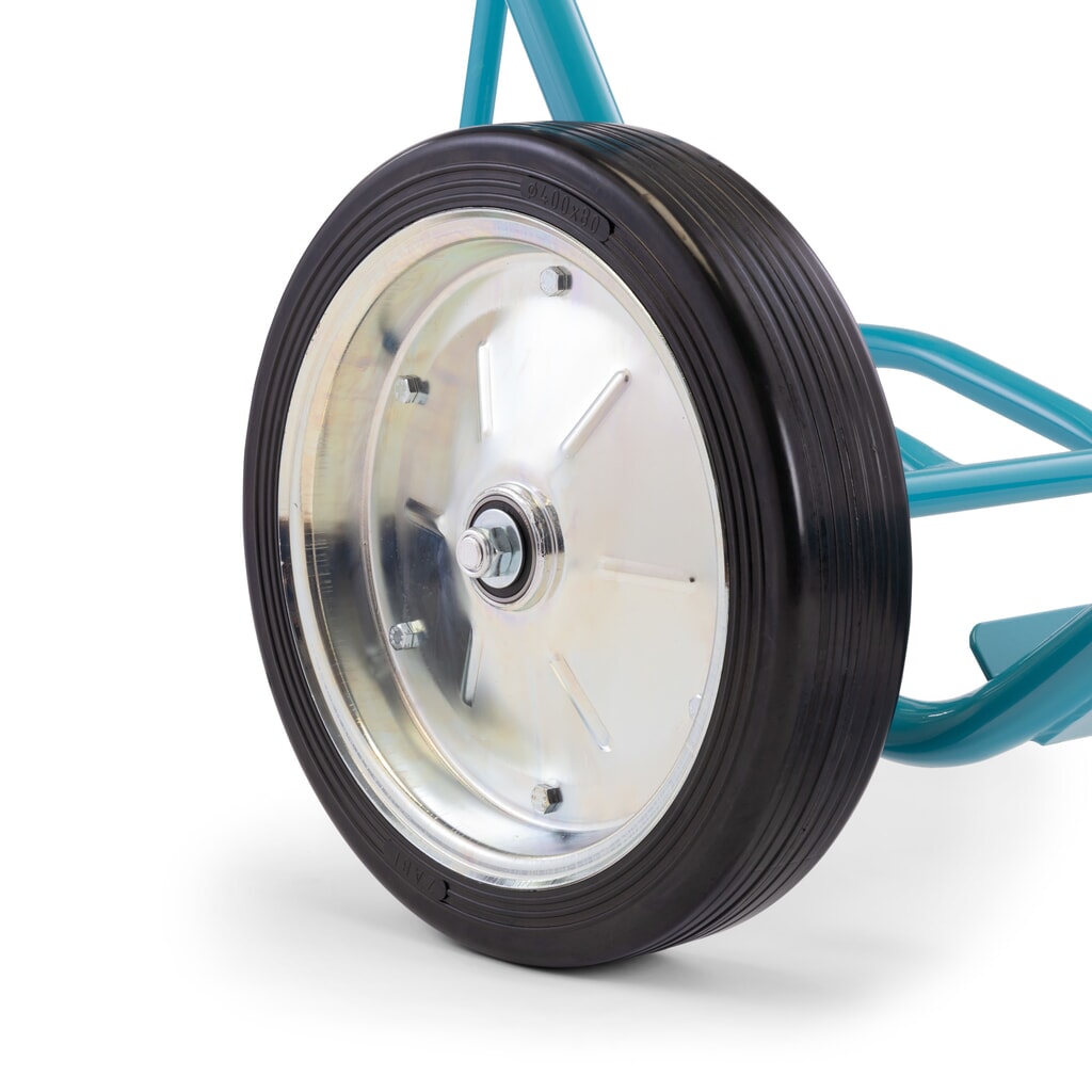 Productafbeelding nr. 4: Steekwagen voor stalen gasflessen Ameise®, voor 2 flessen van 40-50 liter, steunwiel, volrubber banden