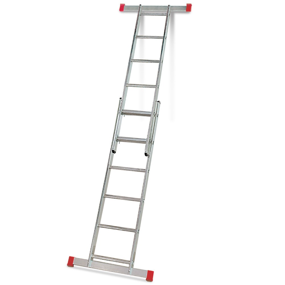 Productafbeelding nr. 2: Steiger HEMMDAL van aluminium 3 in 1, draagvermogen 135 kg