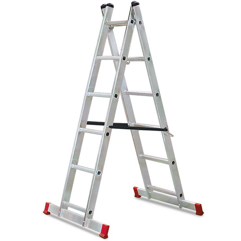 Productafbeelding nr. 3: Steiger HEMMDAL van aluminium 3 in 1, draagvermogen 135 kg