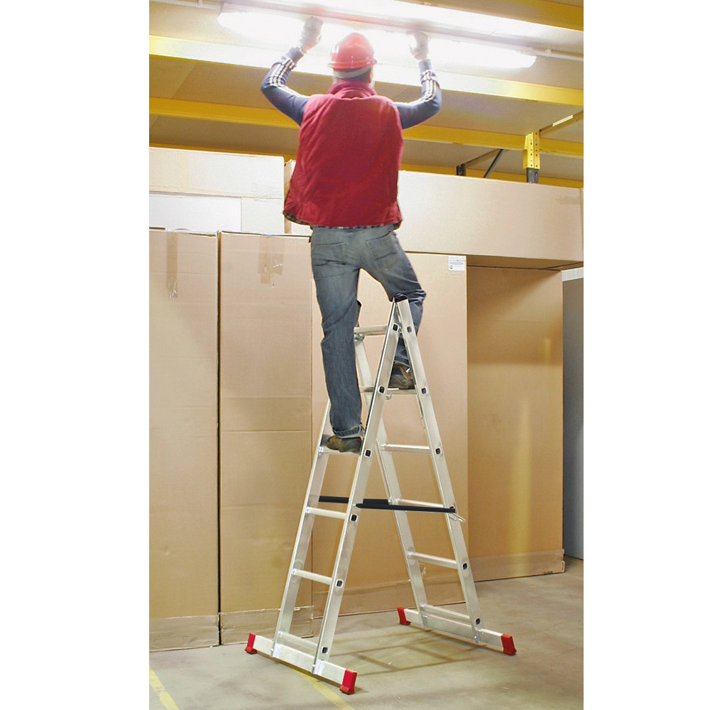 Productafbeelding nr. 6: Steiger HEMMDAL van aluminium 3 in 1, draagvermogen 135 kg