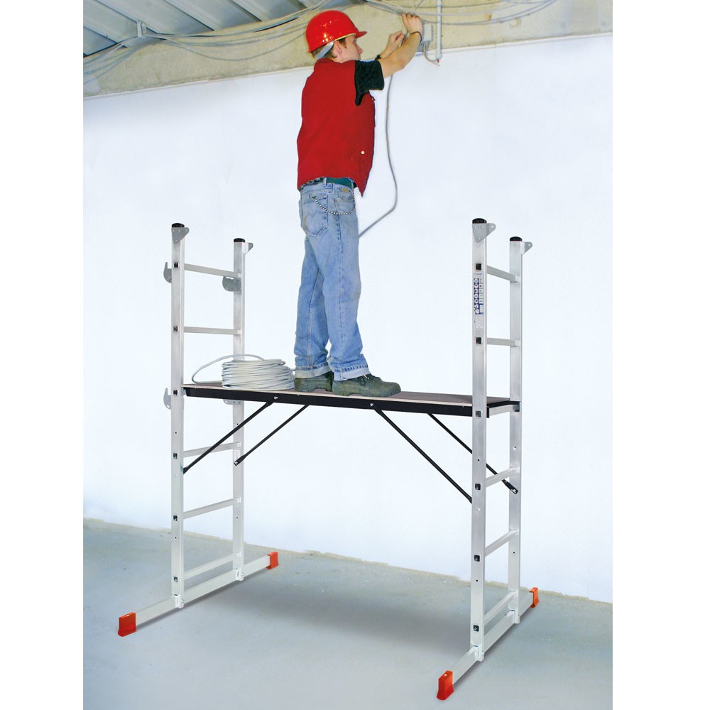 Productafbeelding nr. 7: Steiger HEMMDAL van aluminium 3 in 1, draagvermogen 135 kg