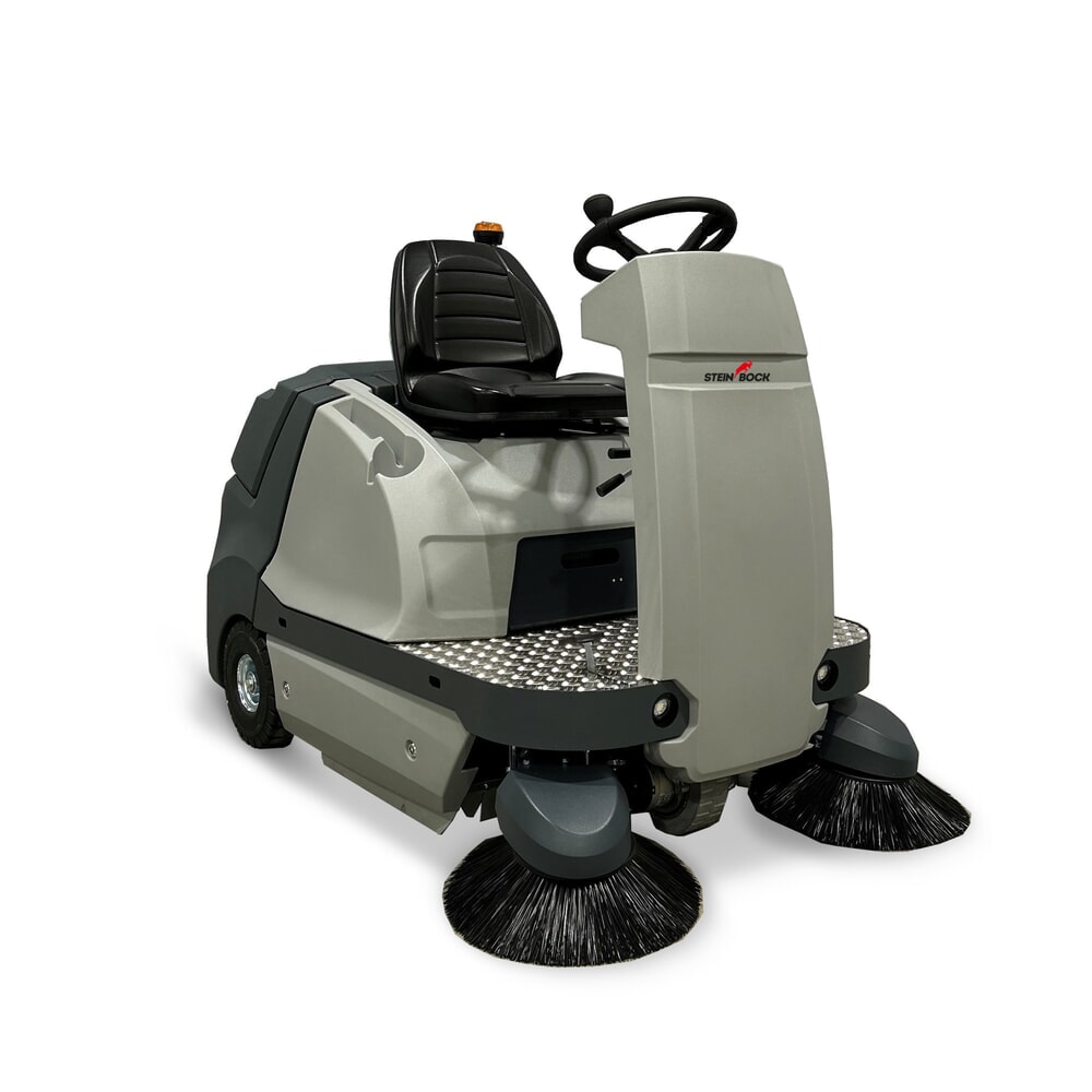 Product afbeelding: Veegmachine Steinbock® A-1150 E PRO, veegbreedte 1.200 mm, inclusief accu en lader