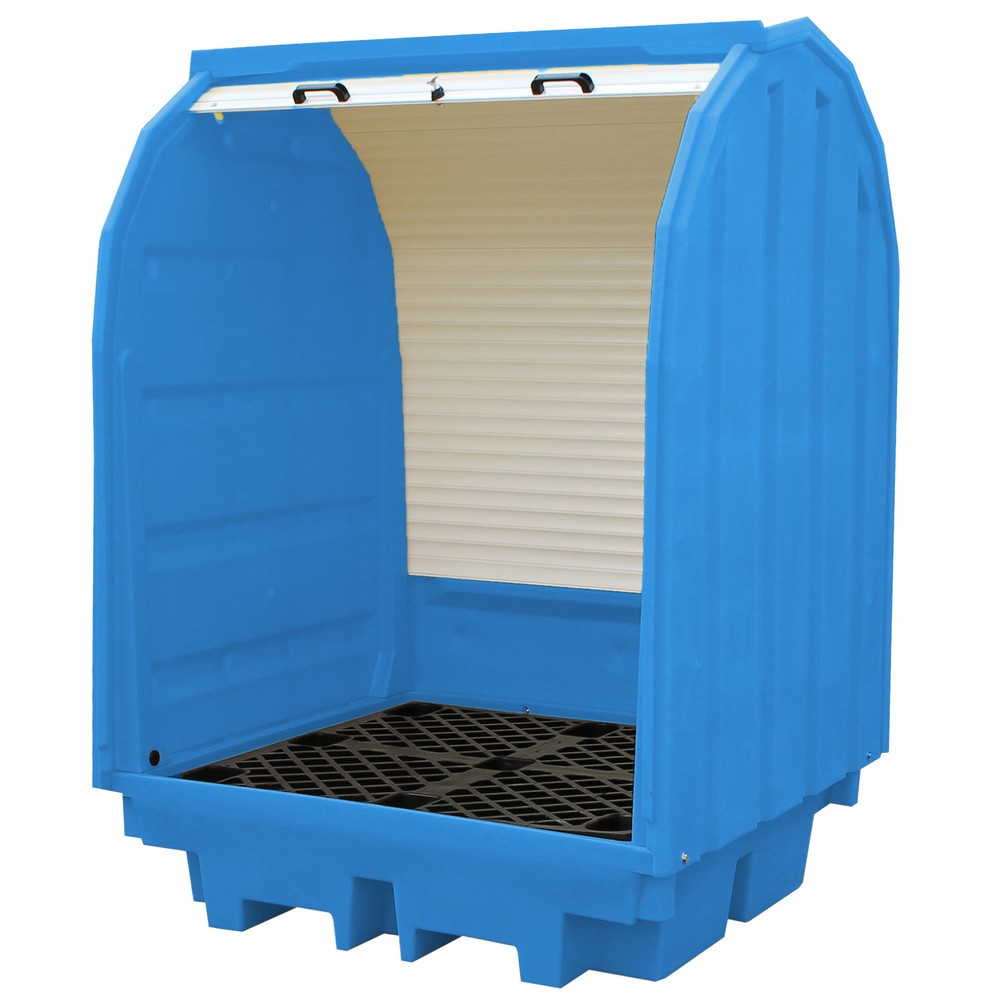 Product afbeelding: Steinbock® Depot voor gevaarlijke stoffen van PE, rolluik, voor 4 x 200 l-vaten