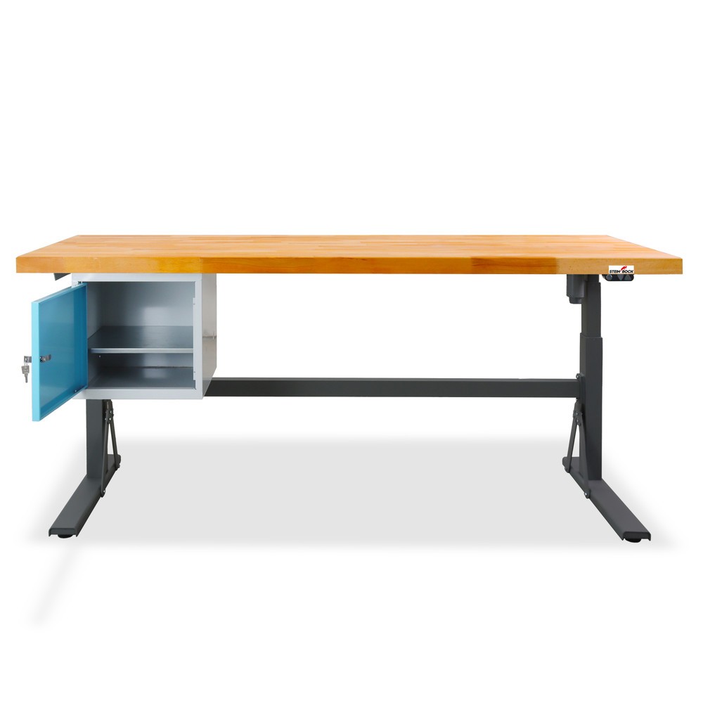 Productafbeelding nr. 5: Elektrisch in hoogte verstelbare werkbank Steinbock® e-Adjust, met onderbouwkast, hxbxd 700-1.170 x 2.000 x 750 mm, draagvermogen 350 kg