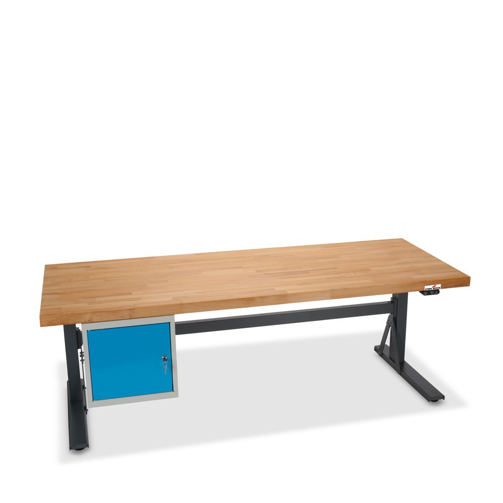 Productafbeelding nr. 12: Elektrisch in hoogte verstelbare werkbank Steinbock® e-Adjust, met onderbouwkast, hxbxd 700-1.170 x 2.000 x 750 mm, draagvermogen 350 kg