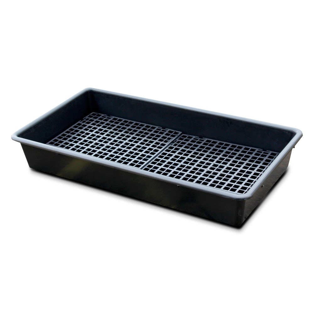 Productafbeelding nr. 1: Steinbock® PE lekbak voor kleine verpakkingen, incl. PE roosterlegbord, inhoud 64,5 l