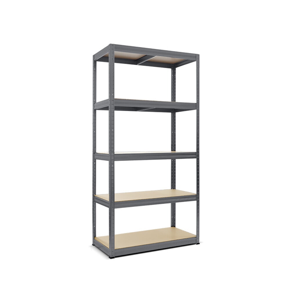 Stelling voor zware lasten HEMMDAL type M, grafietgrijs - 180 x 120 x 45 cm - tot 1.000 kg Product afbeelding: Stelling voor zware lasten HEMMDAL type M, grafietgrijs - 180 x 120 x 45 cm - tot 1.000 kg