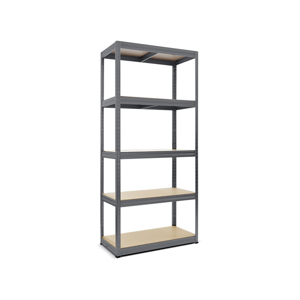 Productafbeelding nr. 1: Stelling voor zware lasten HEMMDAL type S+, grafietgrijs - 180 x 90 x 60 cm - tot 750 kg
