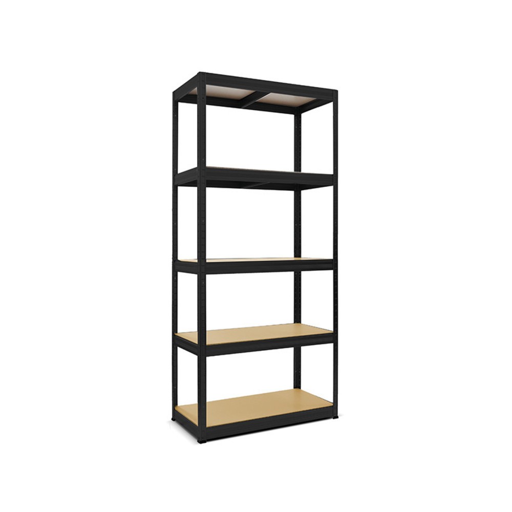 Productafbeelding nr. 1: Stelling voor zware lasten HEMMDAL type S+, zwart - 180 x 90 x 60 cm - tot 750 kg