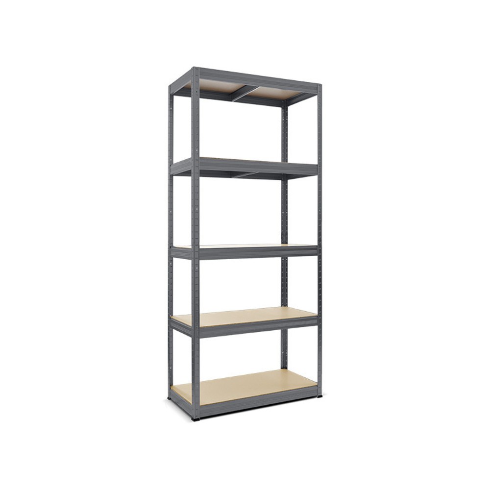 Productafbeelding nr. 1: Stelling voor zware lasten HEMMDAL type S, grafietgrijs - 180 x 90 x 45 cm - tot 750 kg