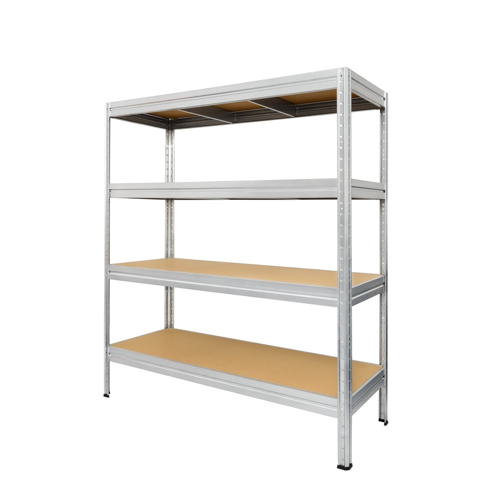 Grootvakstelling HEMMDAL, inhaaksysteem, vaklast 600 kg, gegalvaniseerd, hxbxd 1.770 x 1.600 x 450 mm Product afbeelding: Grootvakstelling HEMMDAL, inhaaksysteem, vaklast 600 kg, gegalvaniseerd, hxbxd 1.770 x 1.600 x 450 mm