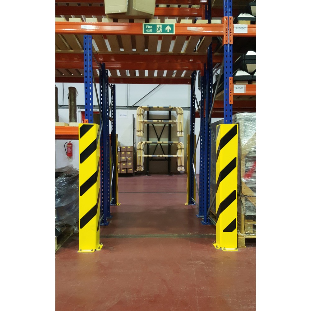 Productafbeelding nr. 2: Stellingbeschermer, hoekprofiel, hxl 1.200 x 160 mm, dikte 6 mm