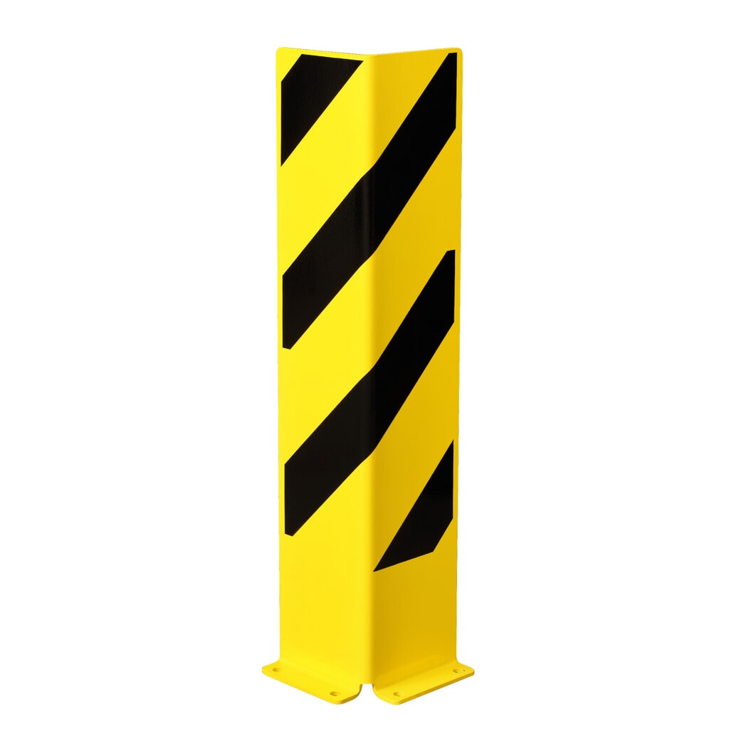 Stellingbeschermer, hoekprofiel, hxl 800 x 160 mm, dikte 6 mm Product afbeelding: Stellingbeschermer, hoekprofiel, hxl 800 x 160 mm, dikte 6 mm
