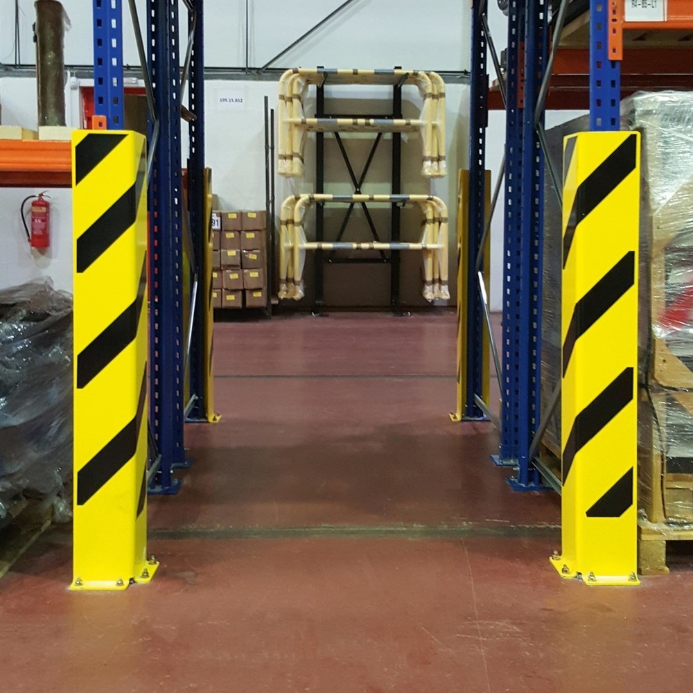 Productafbeelding nr. 4: Stellingbeschermer, hoekprofiel, hxl 1.200 x 160 mm, dikte 6 mm