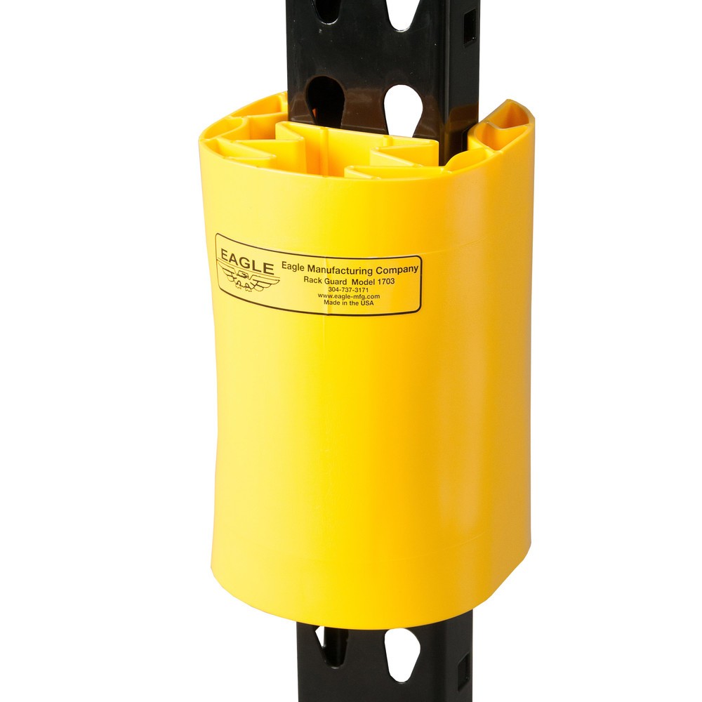 Productafbeelding nr. 2: Stellingbeschermer Justrite® Eagle, HDPE, voor bxd 75 x 75 mm