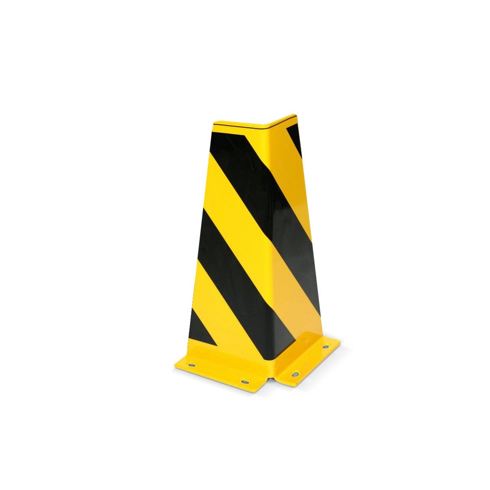 Product afbeelding: Stellingbeschermers met hoekprofiel, trapezium, hoogte 400 mm, dikte 6 mm