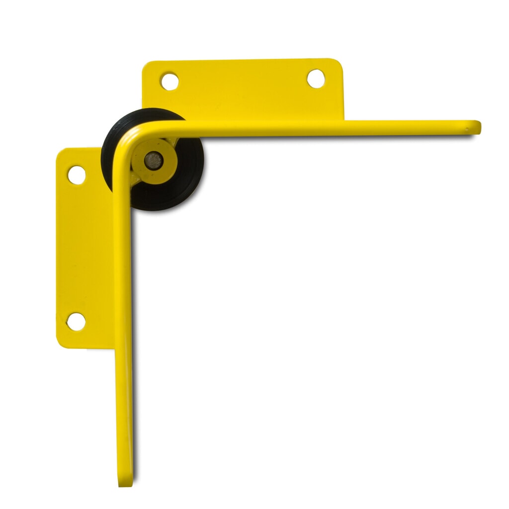 Aanrijbescherming met geleidingsrol, hoekprofiel, hxbxd 400 x 160 x 160 mm Productafbeelding nr. 4: Aanrijbescherming met geleidingsrol, hoekprofiel, hxbxd 400 x 160 x 160 mm