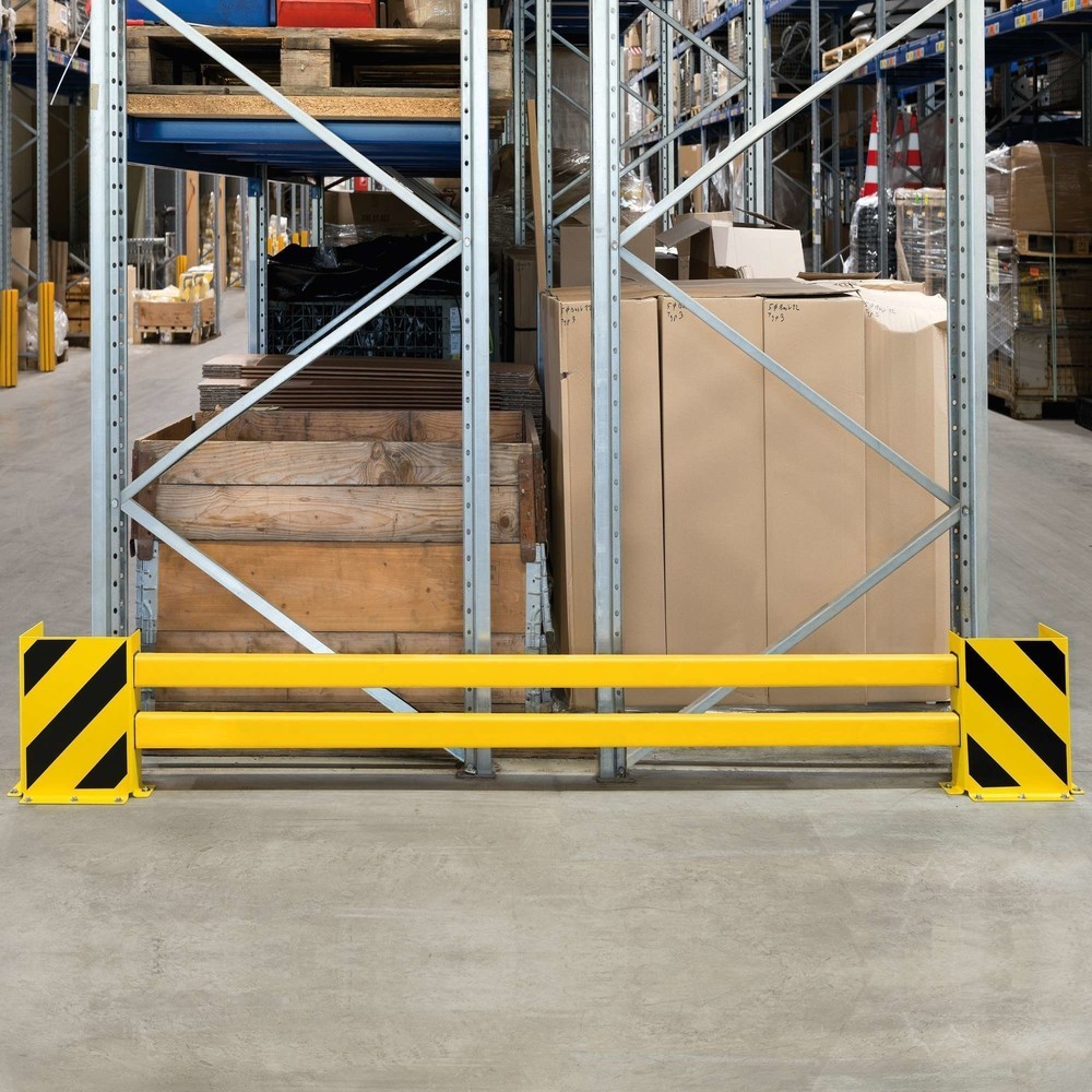 Productafbeelding nr. 1: Aanrijbescherming MORAVIA voor stellingen, plank, breedte 2.300 - 2.700 mm