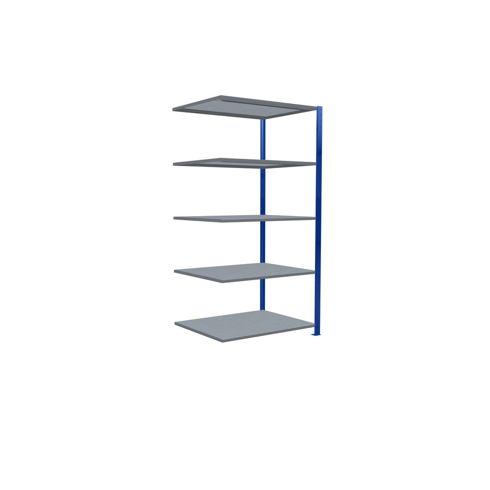 Productafbeelding nr. 2: Legbordstelling SCHULTE steekmontage, AE, VL 330 kg, gentiaanblauw / verzinkt, hxbxd 2.000 x 1.000 x 800 mm