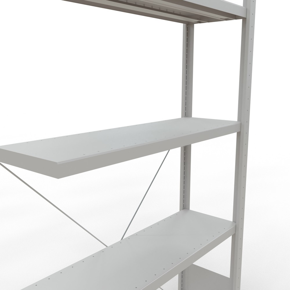 Productafbeelding nr. 5: Legbordstelling SCHULTE steekmontage, AE, VL 330 kg, lichtgrijs, hxbxd 2.000 x 1.000 x 300 mm