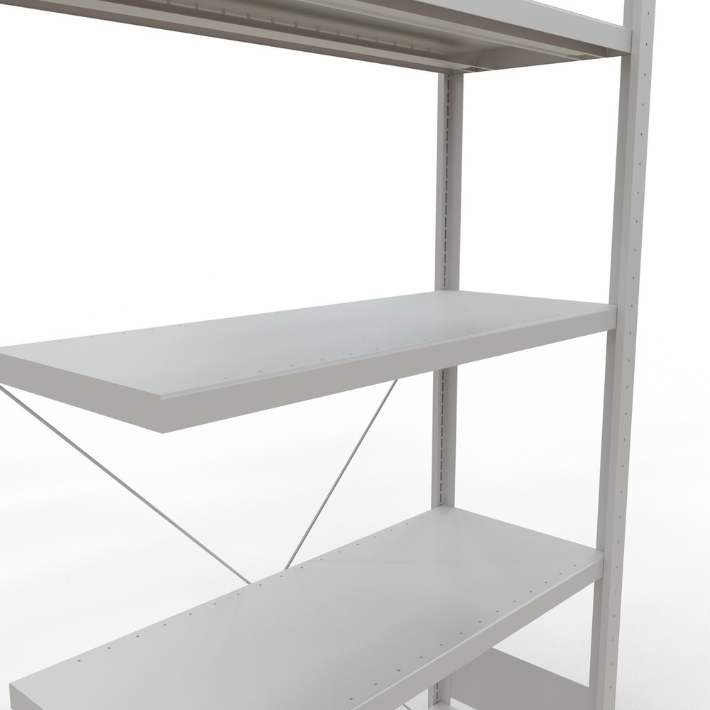 Productafbeelding nr. 5: Legbordstelling SCHULTE steekmontage, AE, VL 330 kg, lichtgrijs, hxbxd 2.000 x 1.000 x 400 mm