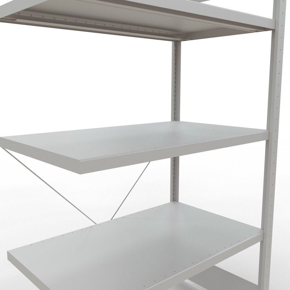 Productafbeelding nr. 5: Legbordstelling SCHULTE steekmontage, AE, VL 330 kg, lichtgrijs, hxbxd 2.000 x 1.000 x 600 mm